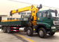 Economical Heavy Things Lift Truck Loader Crane , 16 Ton Truck With Crane
