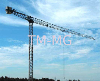 60M 12TON TOP DATAR Konstruksi Luffing Tower Crane Dengan Sistem Kontrol Listrik XGTT200