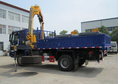 Kualitas tinggi 5T Mobile Knuckle Truck Mounted Crane Dengan Transportasi Keselamatan untuk Dijual