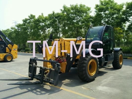 kualitas  3 Ton 4 Ton Small Extenda Boom Forklift / XC6-3507 Compact Telehandler Machine pabrik