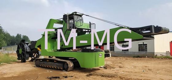 kualitas  534kw Material Handling Machine full Hydraulic Mining Bucket Wheel Excavator  For Mining Coal Loading Unloading pabrik
