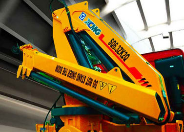 Truk Boom Knuckle XCMG Durable Mounted Crane 6300kg Keselamatan Untuk Industri Pertambangan