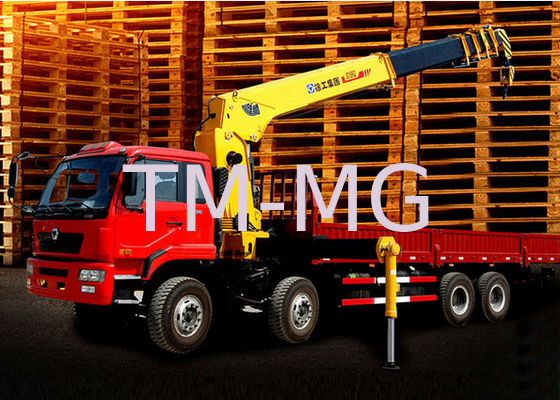 Crane Truk Teleskopik Mobile Boom, Aliran Minyak 16T 80 L / mnt