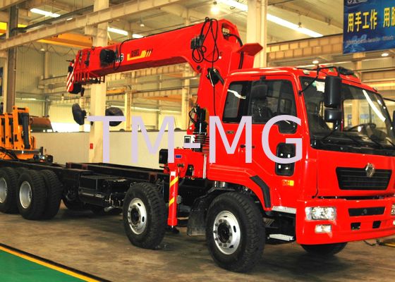 Crane Truck Mounted Telescopic 16 Ton Dengan 80 L / mnt, Tugas Berat