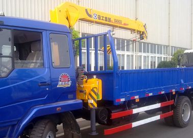 XCMG 4 Ton Hydraulic Boom Truck Crane, 25 L / mnt dengan Kinerja Tinggi