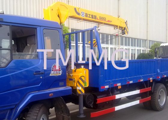 XCMG 4 Ton Hydraulic Boom Truck Crane, 25 L / mnt dengan Kinerja Tinggi