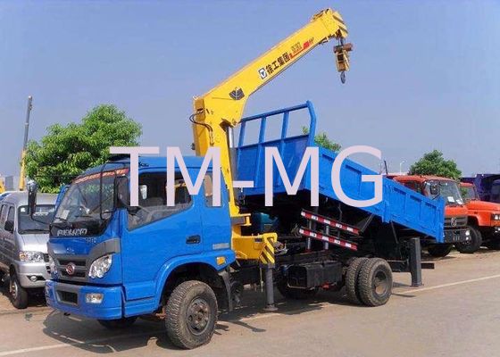 6.3T Durable Heavy Things Lifting Telescopic Boom Truck Mounted Crane